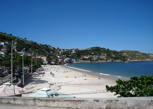 Praia Barra de Guaratiba no Bairro de Santa Cruz